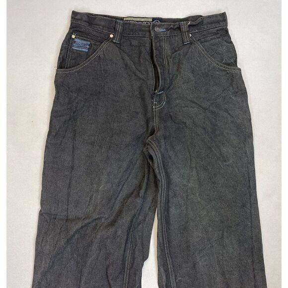 VINTAGE Astraunotics By 48HRS Denim Jeans Men 33 X 30 Tag Size 34 baggy 90s - Picture 2 of 16